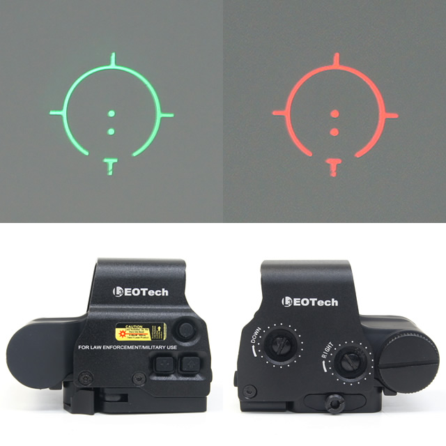 558 T-dot Red & Green Dot Sight & 3X magnfier